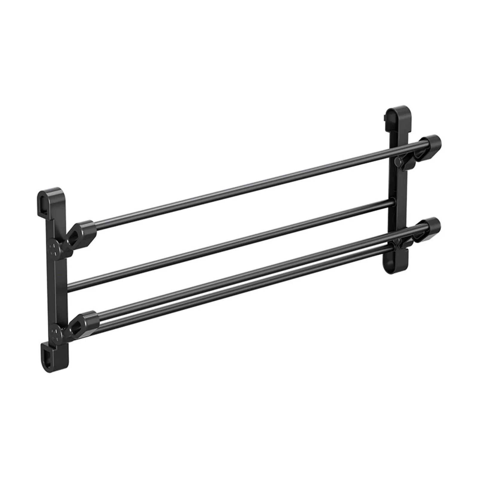 

Foldable Wall-mounted Shoe Rack, Space-saving Bathroom Storage Rack With Adjustable Angle. One Size