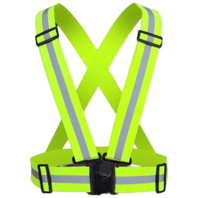 Reflective Safety Vest with Elastic Straps