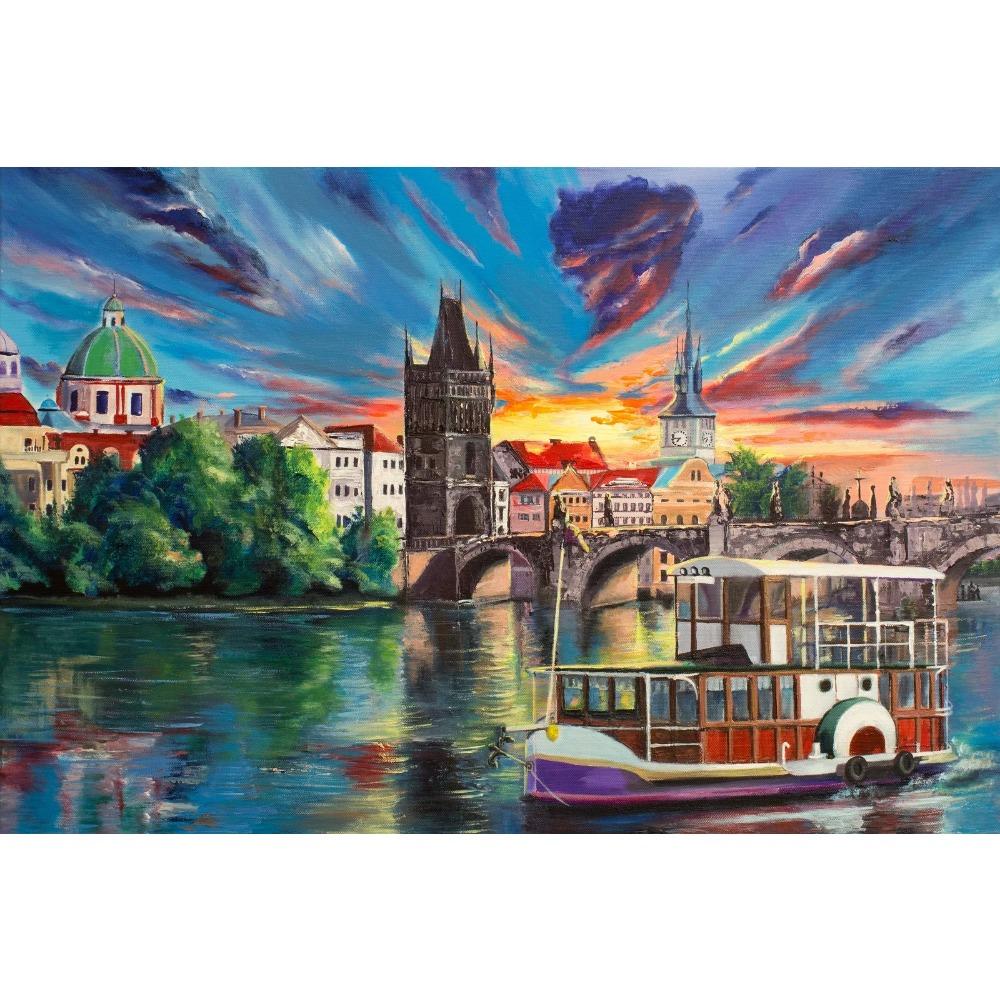 500 Pieces Jigsaw Puzzle Various Landscape Patterns Jigsaw Puzzle Educational Toy for Kids Children 's Games Christmas Gift