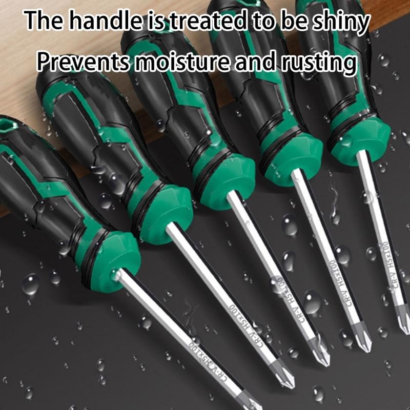 Long Screwdriver Magnetic Crossing Screwdriver Steel Screw Driver For Disassemble Toy Items Repair Tool 75mm/100mm