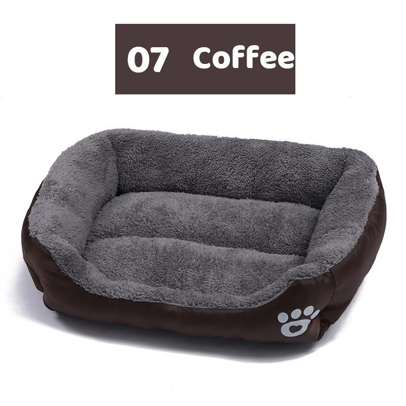 Square Comfortable Double Sided Available Large Pet Dog Sofa Bed 19 Colors Picture Memory Foam Pet Bed Solid Stocked