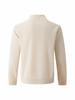 2024 Men's Autumn/Winter Waffle Solid Color Zip-Up Baseball Jacket with Pockets