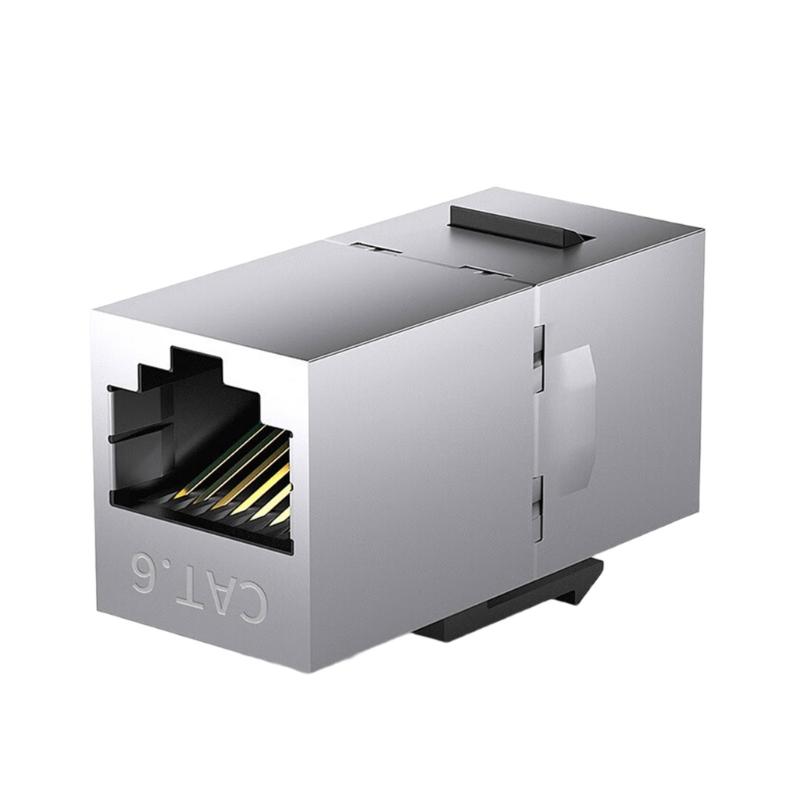 

10Gbps Shielded RJ45 Coupler RJ45 Coupling LAN Cable Extender For Networking Extension Panel Connection LAN Adapter