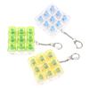 Fully Transparent Cap Silent Axis Decompression Button Decompression Tester Keyboard Silent Keychain