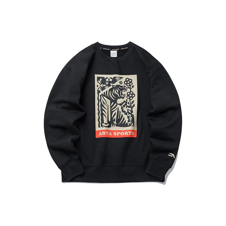Anta Life Collection Sweatshirt Unisex Black 152218730-3 XL