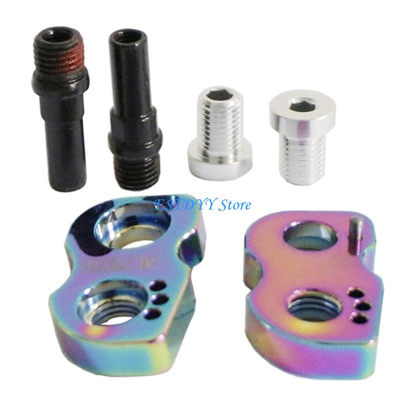 G6DE V Brake Post Extension Mounts Universal V Brake Extension block Brake Extension Seats set for Bike Wheel Size Upgrades