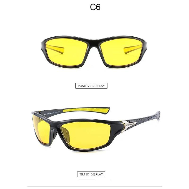 Classic Men Sunglasses UV400 Vintage Plastic Driving Goggles Male Sun Glasses for Travel Fishing Outdoor Sports