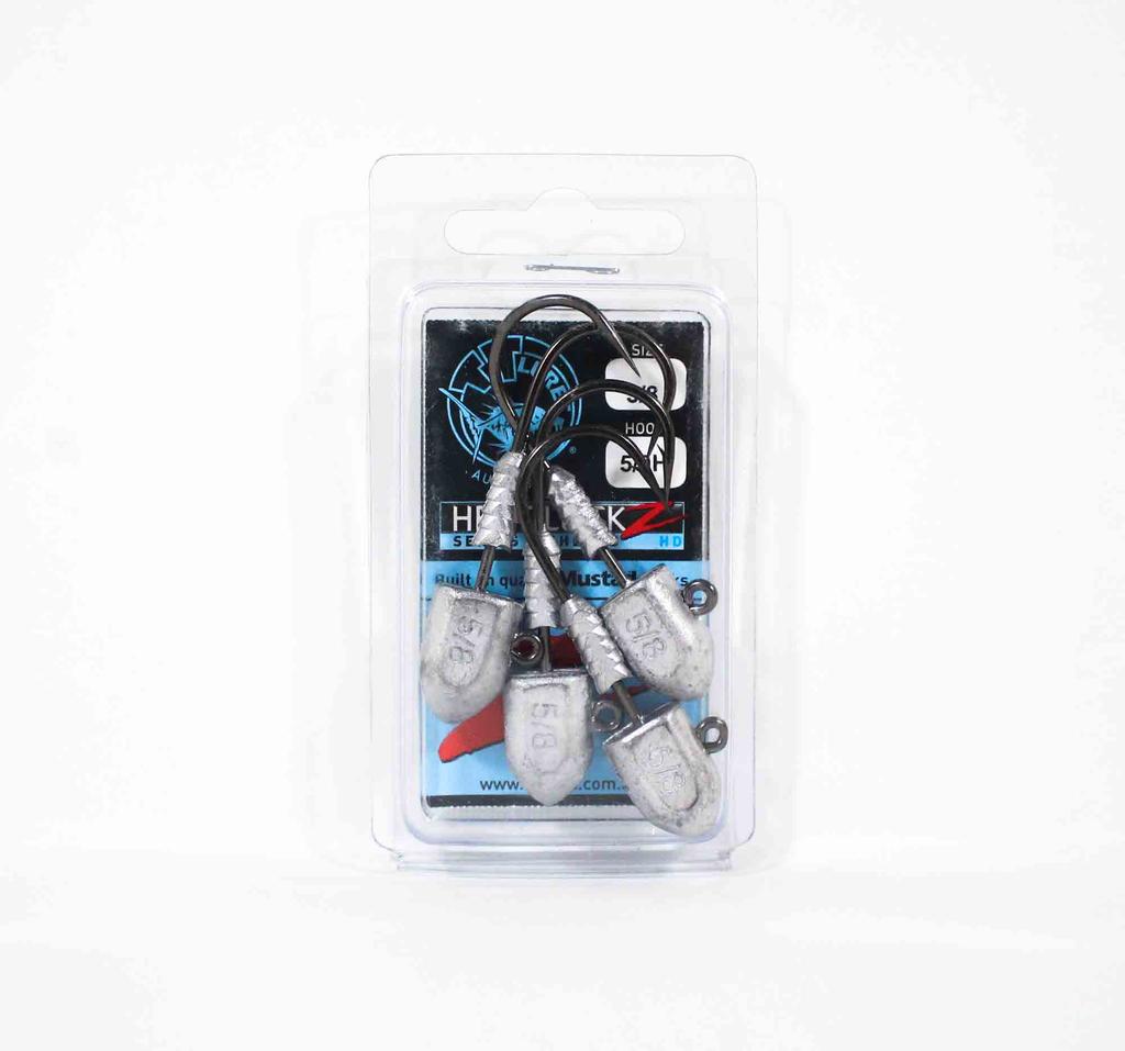 Tackle Tactics TT Headlockz HD Jig Head 5/8 oz 5/0 4/pack (3641)