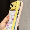 Colorful Flowers Pattern Case For iPhone 17 Pro Max For iPhone 16 15 14 13 Pro Max Luxury Hybrid TPU+PC Clear Back Hard Cover