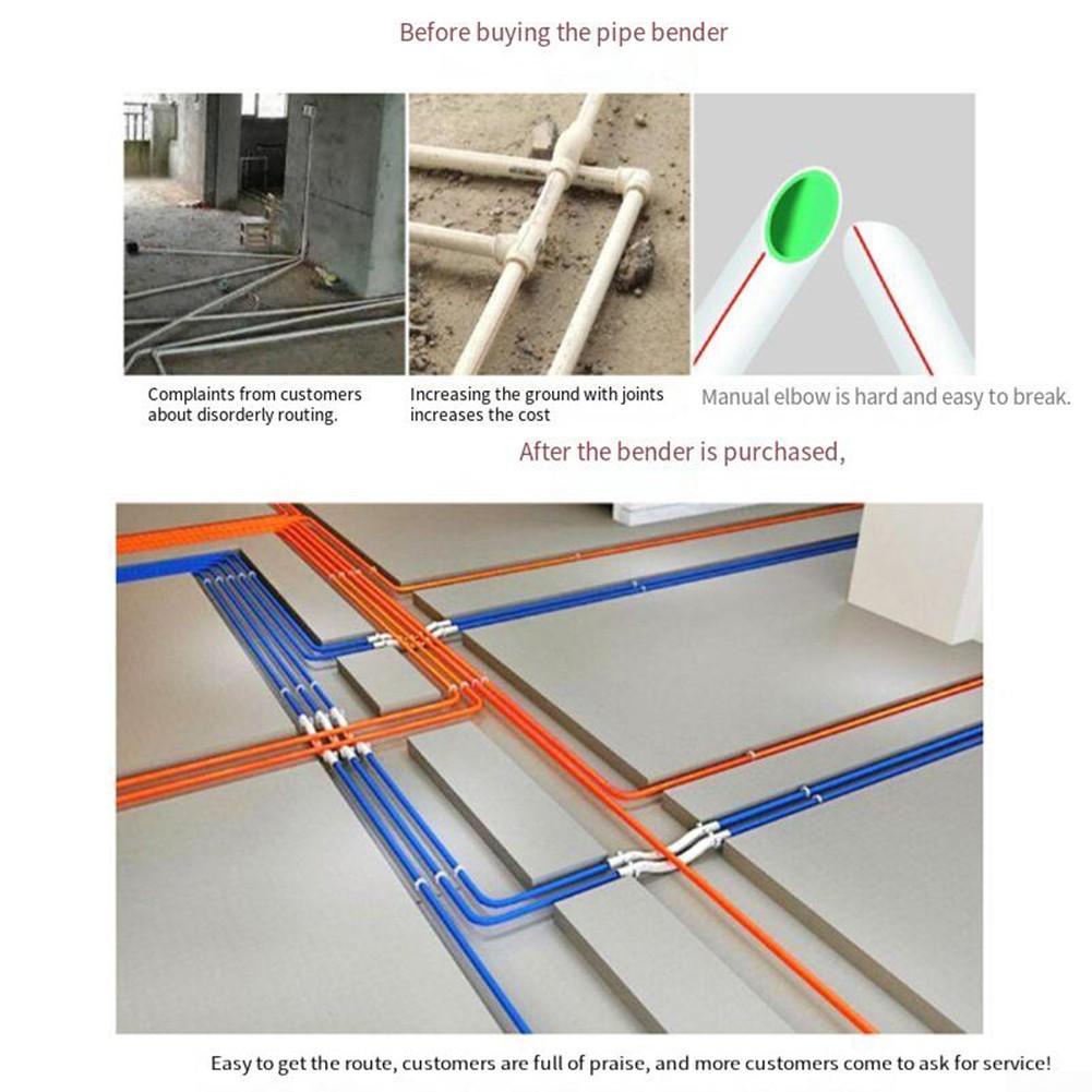 Ruční ohýbačka PVC trubek Ohýbání PVC trubek