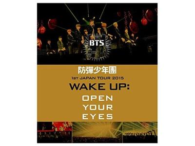 BTS 1st JAPAN TOUR 2015 WAKE UP OPEN YOUR EYES Blu-ray PCXP-50315 K-Pop NEU