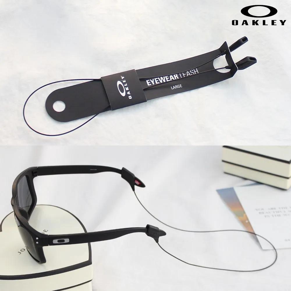Authentic Oakley Sports Strap Goggles Sunglasses Glasses Chain AOO 0004ST 01 Black L