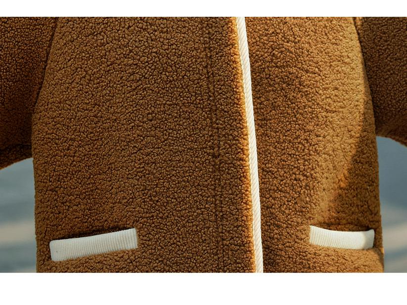 2025 New Cozy Lambswool Coat for Middle-aged & Senior Women - Thickened Velvet Winter Top