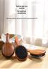 Golden Sandalwood Natural Bristle Hair & Scalp Massage Cushion Comb for Women