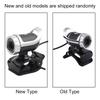 12M   Clip on Webcam Web Camera HD 360 Rotating Stand Built in Microphone for PC Silver