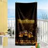 Borussia Dortmund Customize Your Name Beach Towel Super Soft & Absorbent Ideal for Travel Outdoor Swim Pool Yoga Surf Camping Hiking Gym Gift Holiday