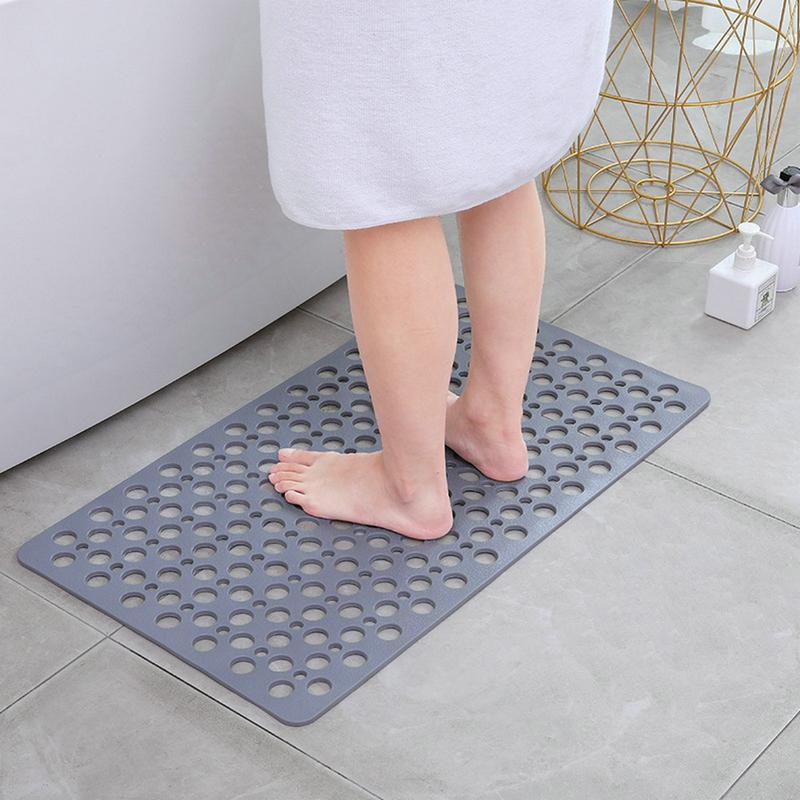 1Piece Non-Slip Bathroom Mat Shower Mat Bathroom Shower Anti-Slip Mat Foot Mat Bathroom Supplies