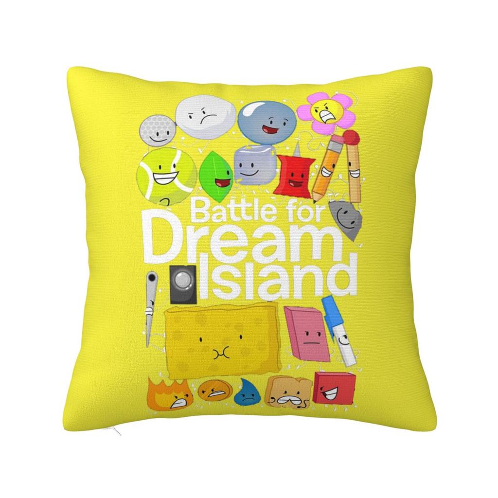 BFDI Poster Square Pillowcase Cushion Cover Pillow Case Throw Pillow Cover for Home Sofa Living Room