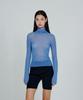 Deoaeteus Mohair Knit Turtleneck Pullover_Blue