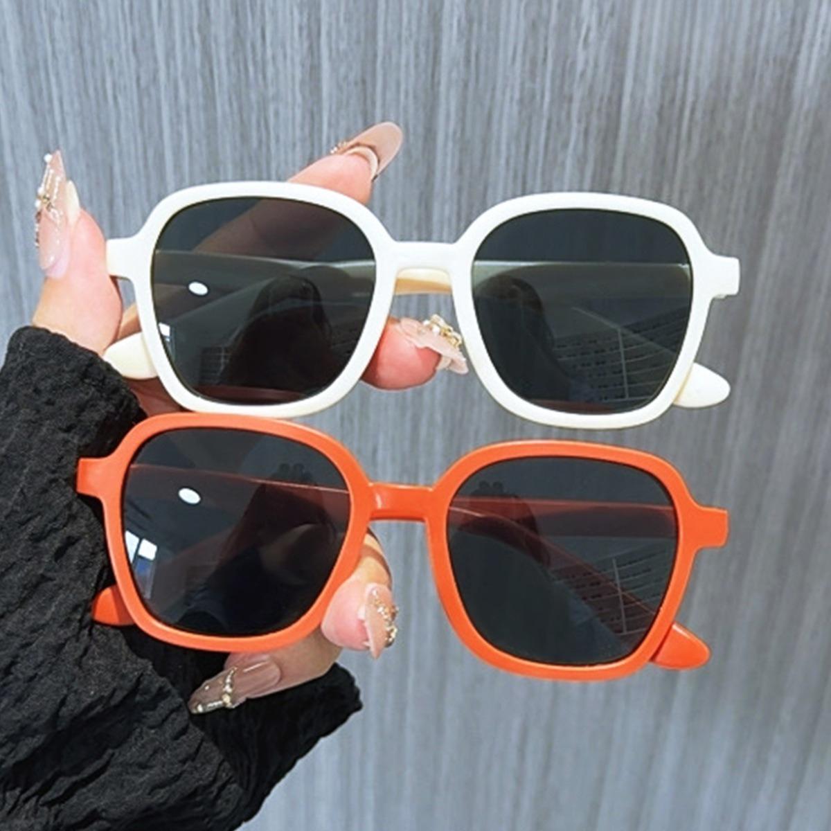 

2pcs New Fashion Candy Colored Kids Sunglasses Boys Girls for Sunglasses Set