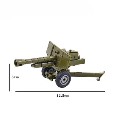 Lego Military Weapons Minifigures Building Blocks Cannon Howitzer Assembled Toys For Kids Holiday