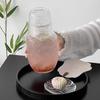 2-in-1 Clear Glass Pitcher & Cup,540ml Capacity, Premium Glass, Perfect For Home & Office Use, Easy To Clean N3J1
