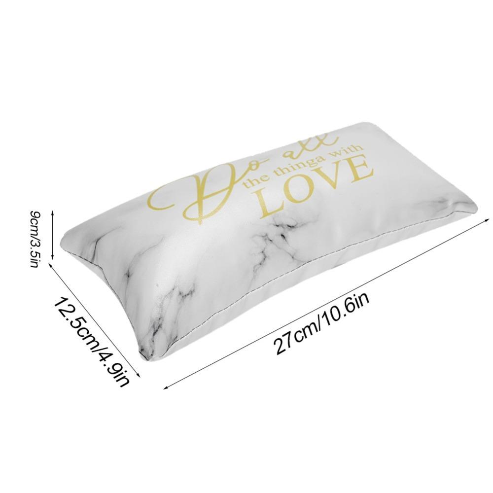 Soft Mat Hand Rest Cushion PU Leather Nail Art Cushion Comfortable Nail Hand Pillow Home Use