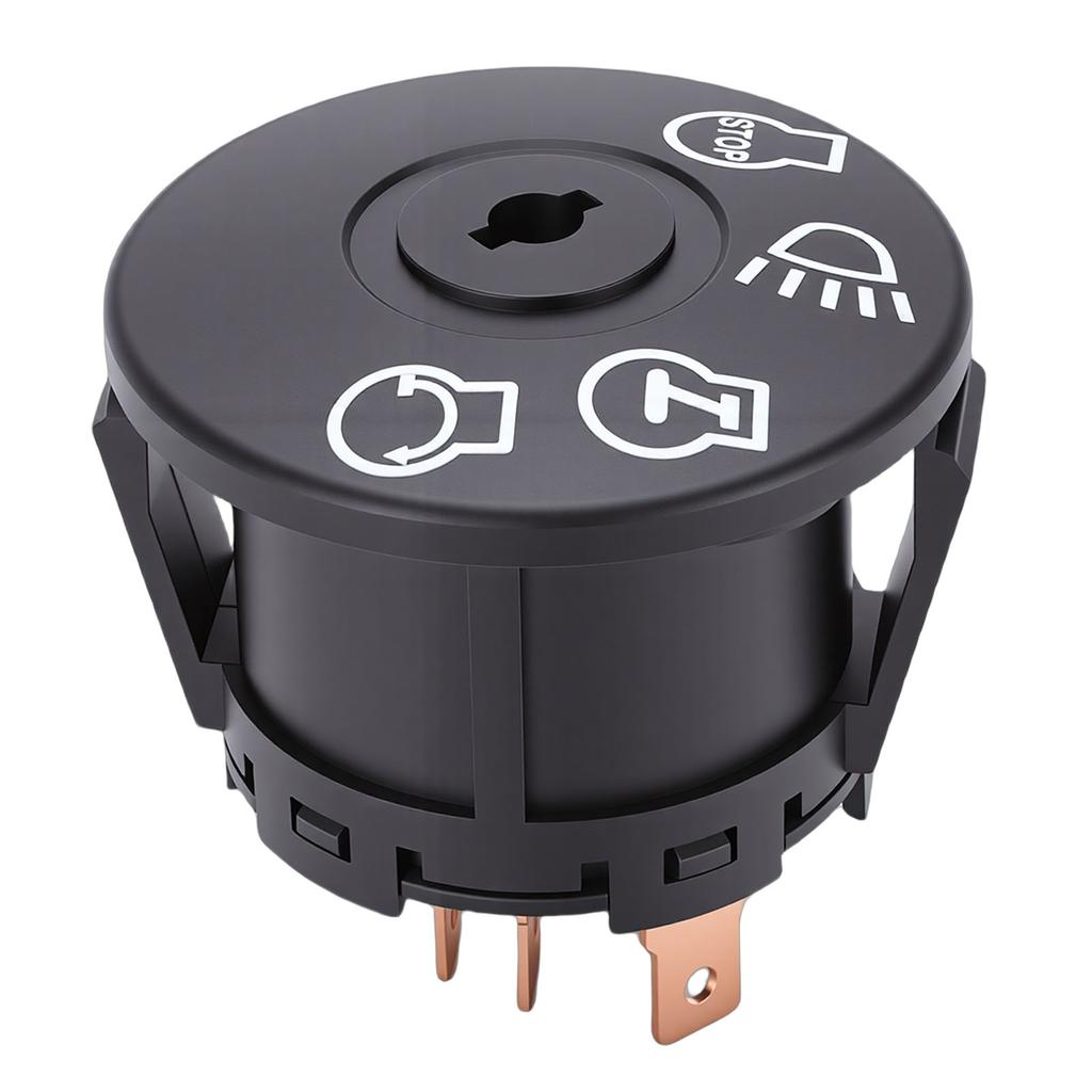 Mowers Tractor Ignition Switch Replacement for AYP 175566 4 Position Ignition Starter Switch with 2 Keys