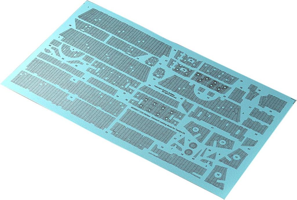 Defmodel German Elephant Heavy Tank Destroyer Zimmerit Coating Decal Set Plastic Model Decals DD35017 1/35 Sd.Kfz.184 (for Tamiya)