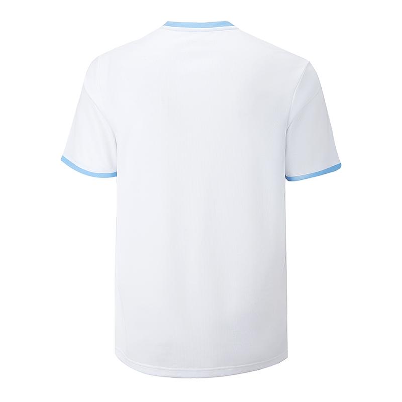Under Armour Striped Sports Fitness Crew Neck Short Sleeve T-Shirt Unisex Tops White 25500523-100