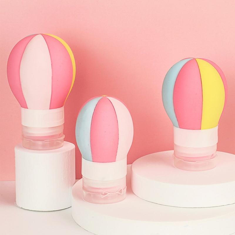 Silicone Travel Bottle Liquid Dispenser Multifunctional Storage Bottles Supplies for Adults Women Makeup Lotion Liquid