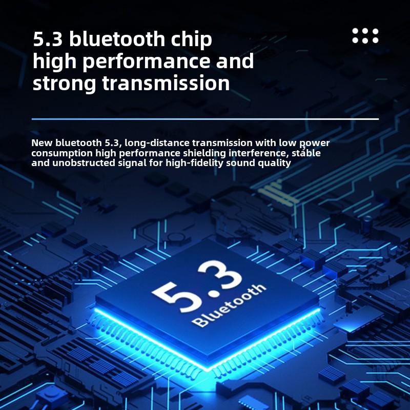 Nowe Fajne Mecha Wind GT02 Długotrwałe Półdouszne Bezprzewodowe Słuchawki Bluetooth