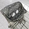 Polyester Kids Dining Chair Cover Waterproof Seat Cover  Public High Chairs