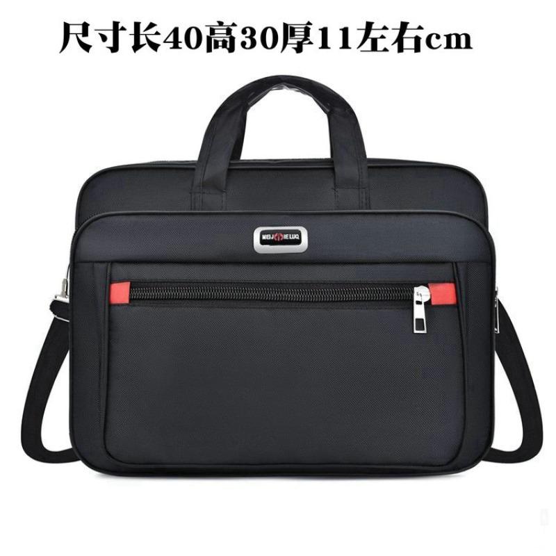 Men's oversized 20-inch shoulder messenger bag, new Oxford cloth waterproof and wear-resistant business handbag travel bag