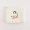 Overglad Calico Cat Mobu Wants To Earn Cat Food Diary Synthetic Leather Pouch Cake Mobu's MBB-045