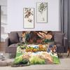 Inazuma Eleven Axel Blaz gouenji  Blanket  Flannel Throw Blanket For Living Room Super Soft Customized Quality Bedspread Gift