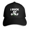 I Suck At Golf Funny Golfer Saying Quote Baseball Cap Big Size Hat Christmas Hat Fashionable Custom Hat Caps For Unisex Womens