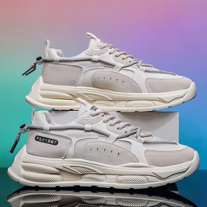 Fashion Fashion Men Sneakers Spring Breathable Comfort Air Cushion Running Shoes Outdoor Non Slip Wear-resistant Walking Shoe Zapatillas