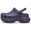 Bae Clog Comfortable and Simple Hole Shoes Women's Purple