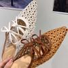 Summer Hollow Out Women Mules Slippers Elegant Butterfly-knot Slides Ladies Outdoor Street Style