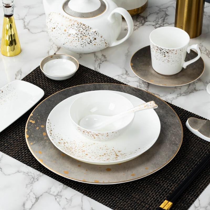 Golden Sand Coast Neues Chinesisches Keramik Geschirrset