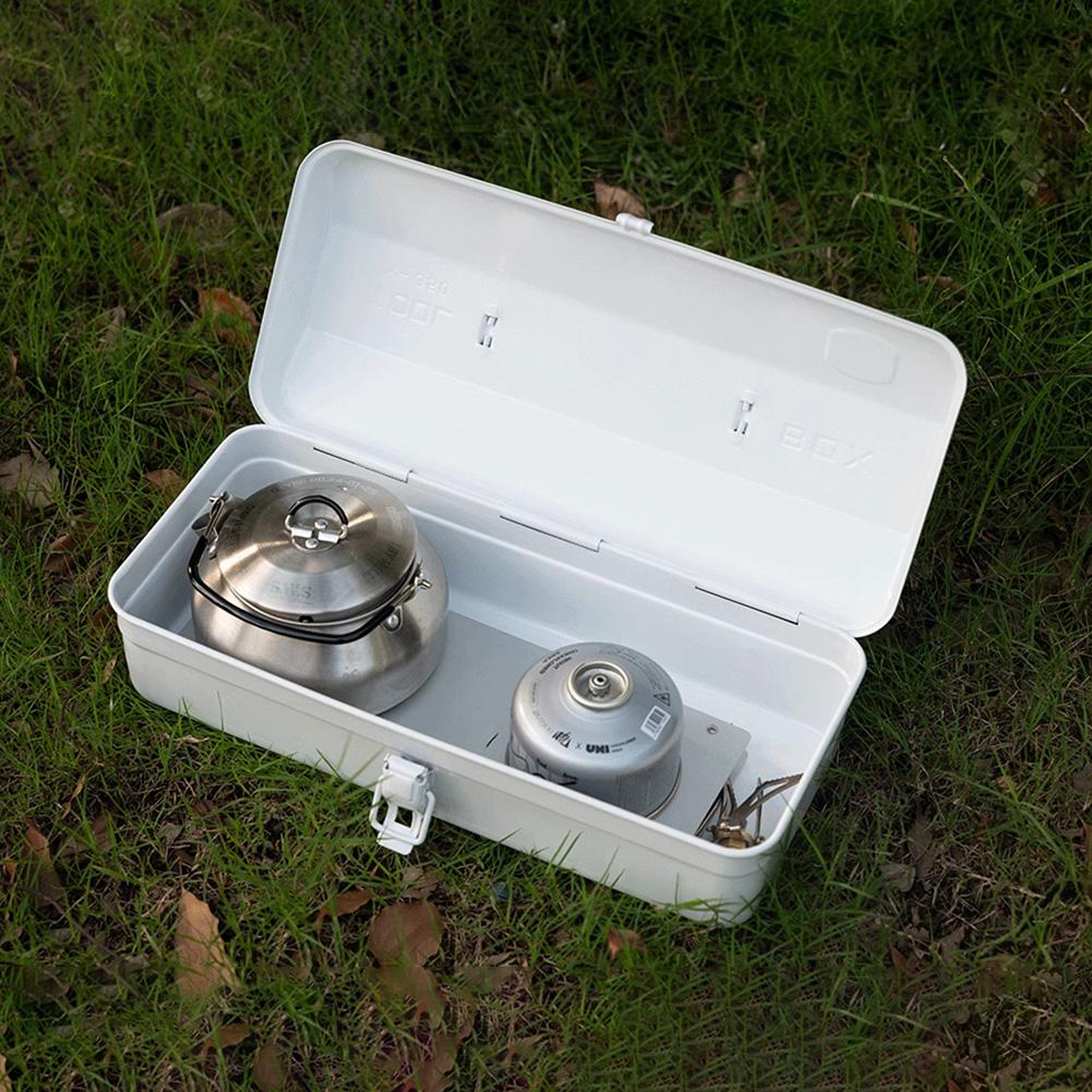 0.8L Outdoor Camping Kettle with Handle 304 Stainless Steel Water Kettle Lightweight Coffee Pot Tourist Cookware Supplies