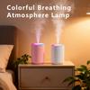 USB Air Humidifier Personal Air Moisturizer for Home Office Car Powerful Mist LED Mood Light Quietest Air Humidification