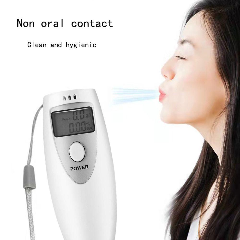 LED Digital Display No Contacted Digital Breathalyzer Accuracy Blow Breathalyzer Universal