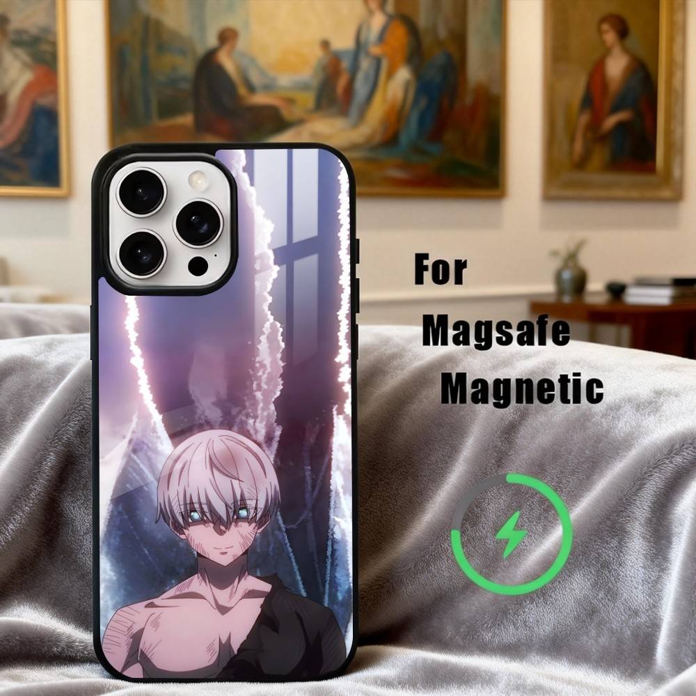Manga R-Ragna C-Crimson-N Handyhülle Für iPhone 17,16,15,14,13,12,Plus,Pro,Max für Magsafe Magnetisches Kabelloses Laden