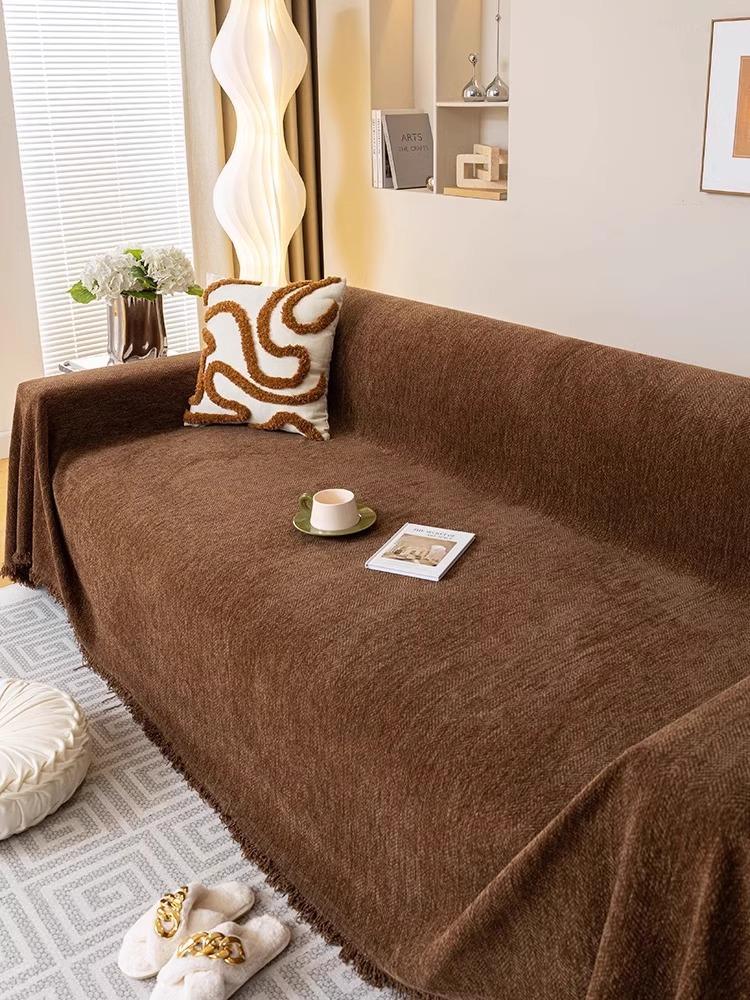 Shaggy Cover Cloth New Sofa Cushion  Four Seasons Universal High-grade Universal All-inclusive Cover Sofa Cover Blanket