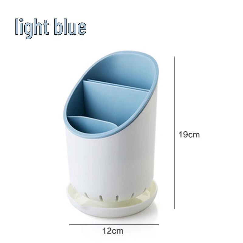 

Plastic Tableware Drainer Rack with Chopstick Holder