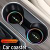 Compatible with New Fangchengbao, Leopard 5, Leopard 3, Leopard 8, Titanium 3: Seven-Color Silicone Car Cup Coaster.
