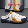 Herren Übergröße Mesh Slipper mit geschlossener Zehe Sommer Hausschuhe