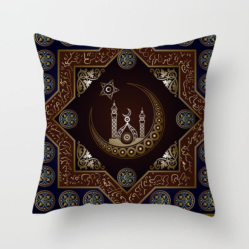 Holiday Throw Pillow Cover Home Textile Decorative Square Soft Sofa Waist Pillow Seat Covers Digital Print Cushion Case 45x45cm